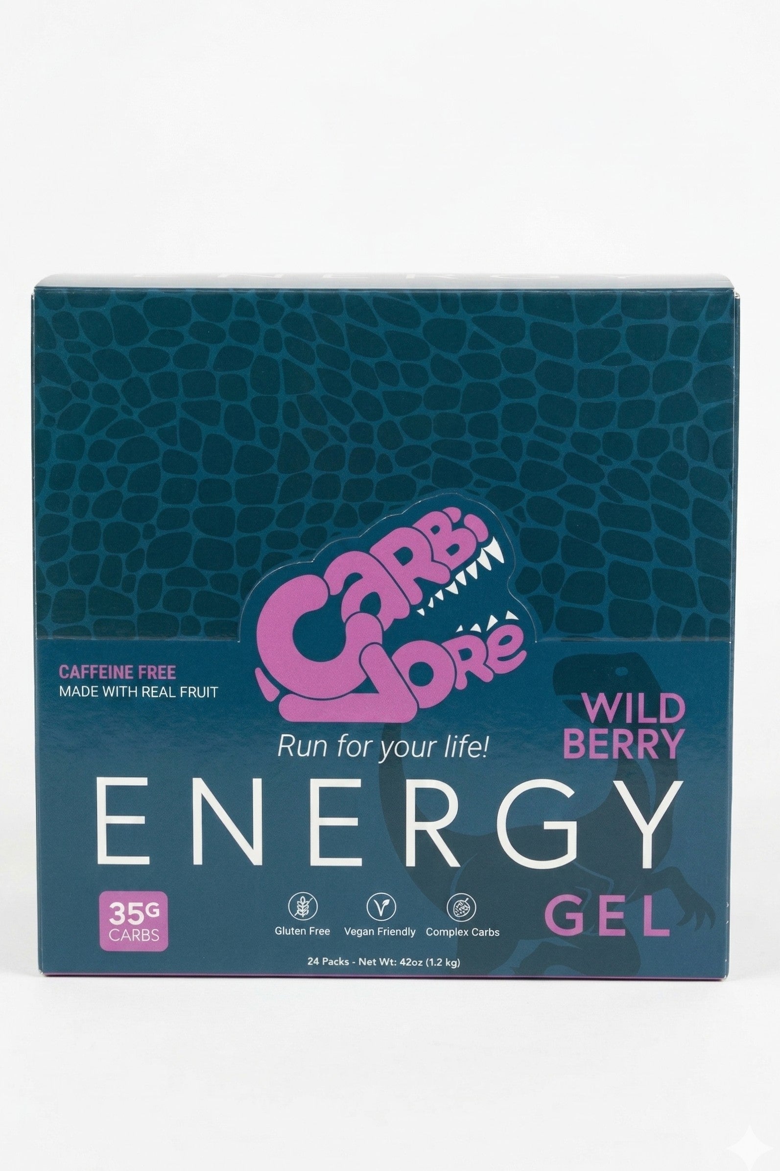 Carbivore Energy Gel - Carton of 24 Wild Berry